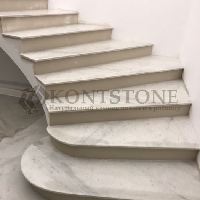 Изготовление лестницы из натурального камня