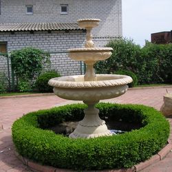 фонтаны из натурального камня для дома и дачи на заказ