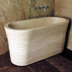изготовления ванн из натурального камня